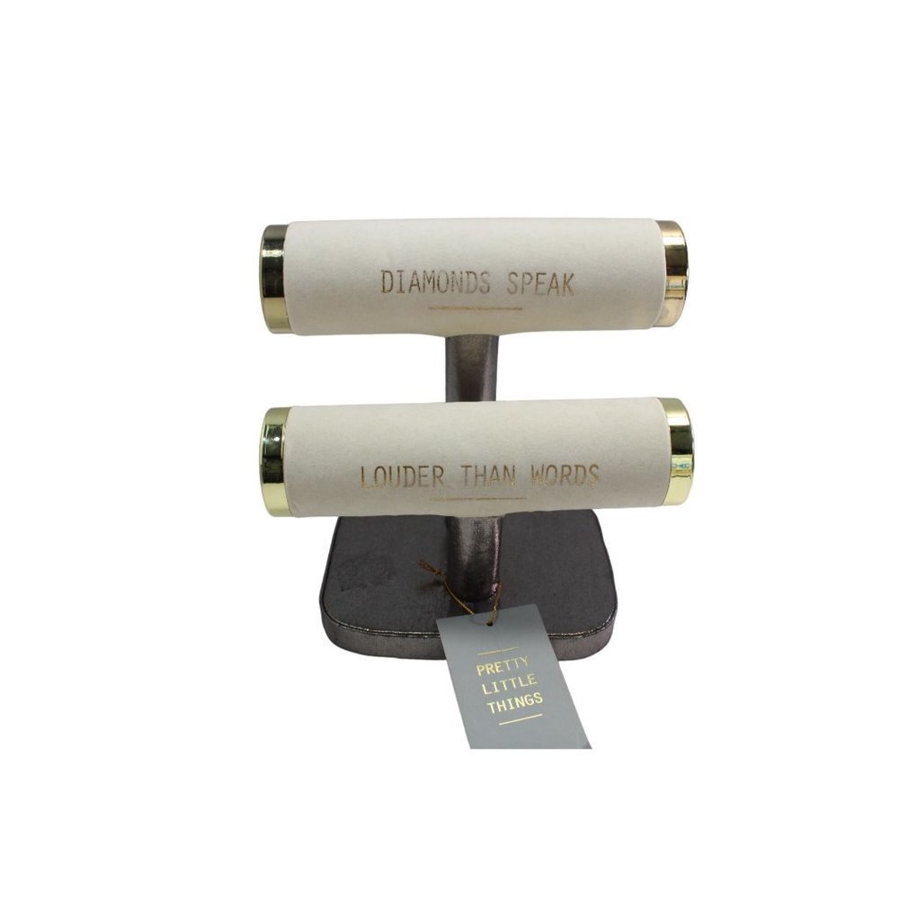 Jewelry Bar Bracelet Necklace Diamonds Speak Louder Than Words 88466